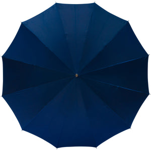 CHIC Blue Flower with round jeweled handle -  COMPACT