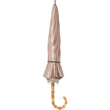 CHIC Mocha Polka Dot with curved bamboo handle