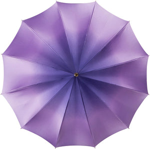 LUXE Purple Flower with NEW LOOPED LUCITE HANDLE (see Pink Flower for handle)